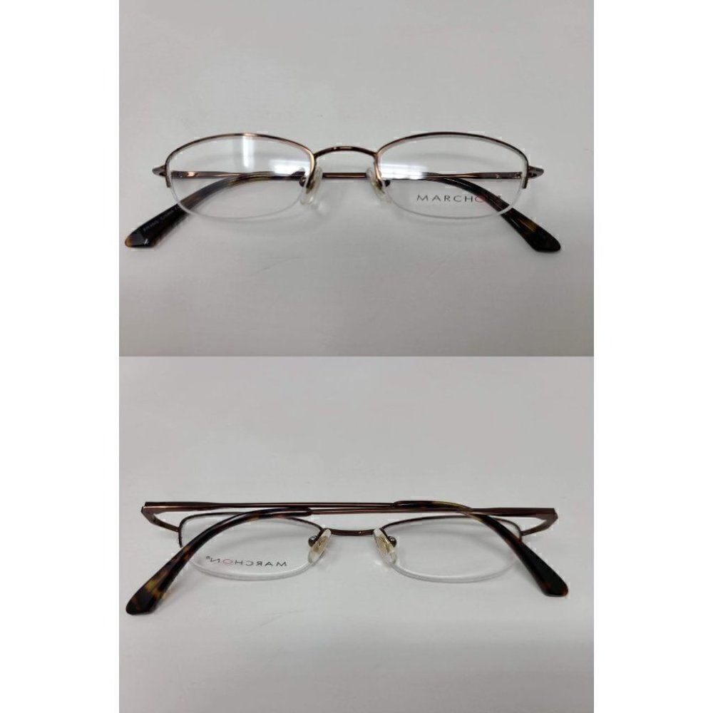 MARCHON M505 249 EYEGLASSES HALF RIM  45 19 135
